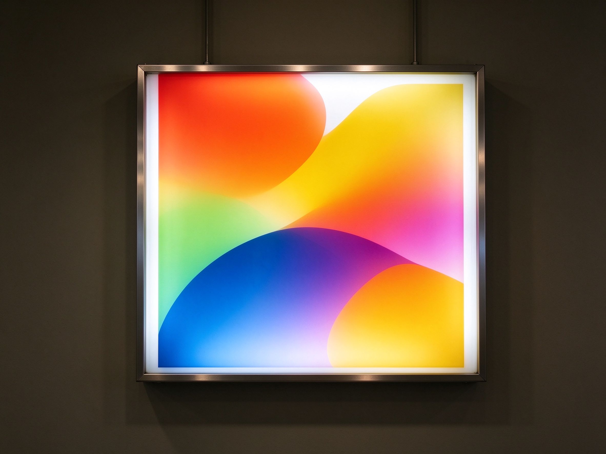 Illuminated lightbox sign face